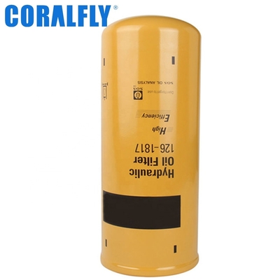 Metal Sıcaklık Aralığı-20~120℃ Ekskavatör Yağ Filtresi
