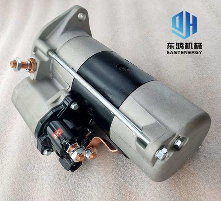 Ekskavatör Motor Parçaları 6BT5.9 QSB6.7 Dizel Motor Marş Motoru 4996707 İki Delik On Diş