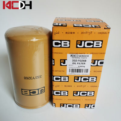 Jcb Ekskavatör Yağ Filtresi 332Y3268 OEM Standart Boyut 9.398cm Brüt Genişlik