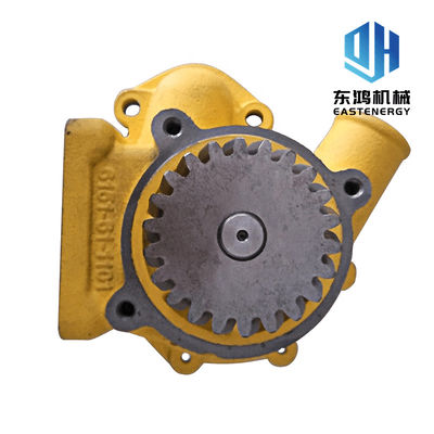 PC400-6 S6D125E Ekskavatör Motoru için 6151-62-1101 Komatsu Su Pompası