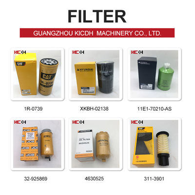 için Uygulanabilir Ekskavatör Motor Parçaları Yağ Filtresi Elemanı 22030848